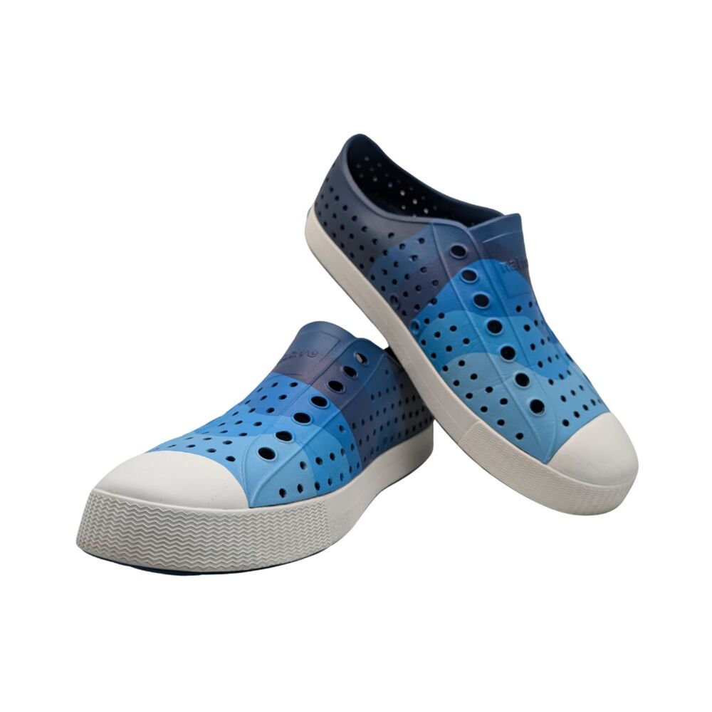 Native Jefferson Blue Ombre Slip On Sneakers Size Womens 9/ Mens 7